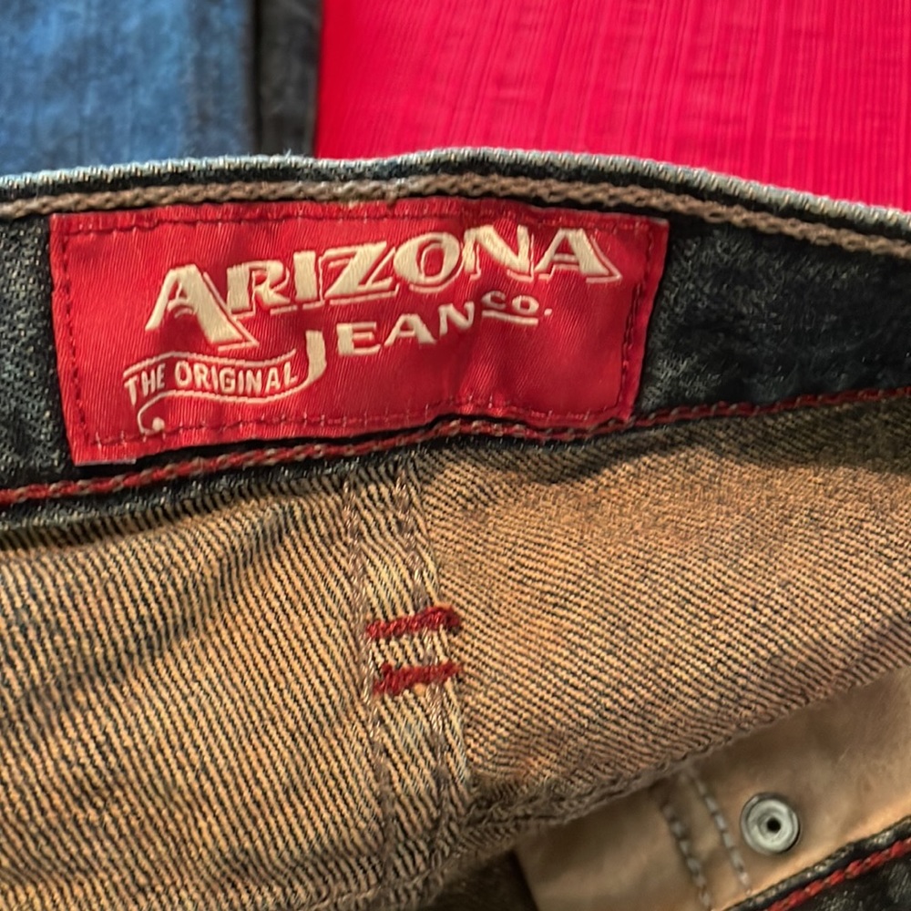 Mens Arizona original boot cut 34X 29 jeans. Like new - Picture 3 of 4